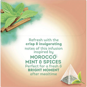 Infusão de Menta e Especiarias Lipton Marrocos 20 Saquetas 40 g 20 un