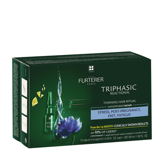René Furterer Triphasic Reactional Sérum Anticaída 12x5ml (12x0.17fl oz)
