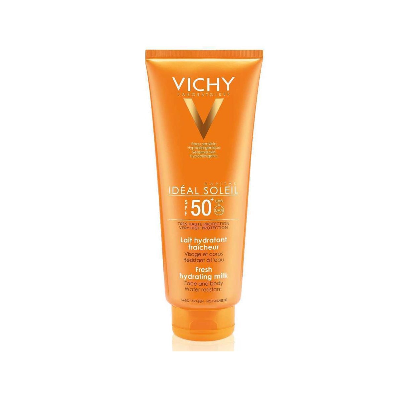 Vichy Capital Soleil SPF50+ Fresh Hydrating Milk Face and Body 300ml