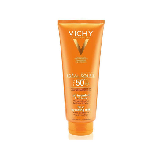 Vichy Capital Soleil SPF50+ Fresh Hydrating Milk Face and Body 300ml