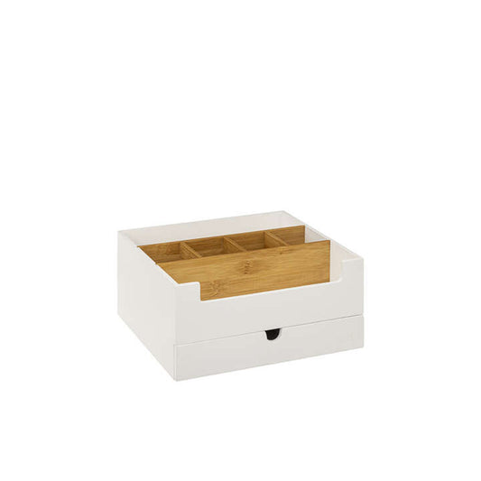 HKH Organizador Bambu Branco