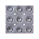 HKH Tapete de Poliban Cinzento 53 x 53 cm
