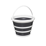 Home Kool Home HKH Balde Retrátil Branco/Cinza 10 L — embalagem