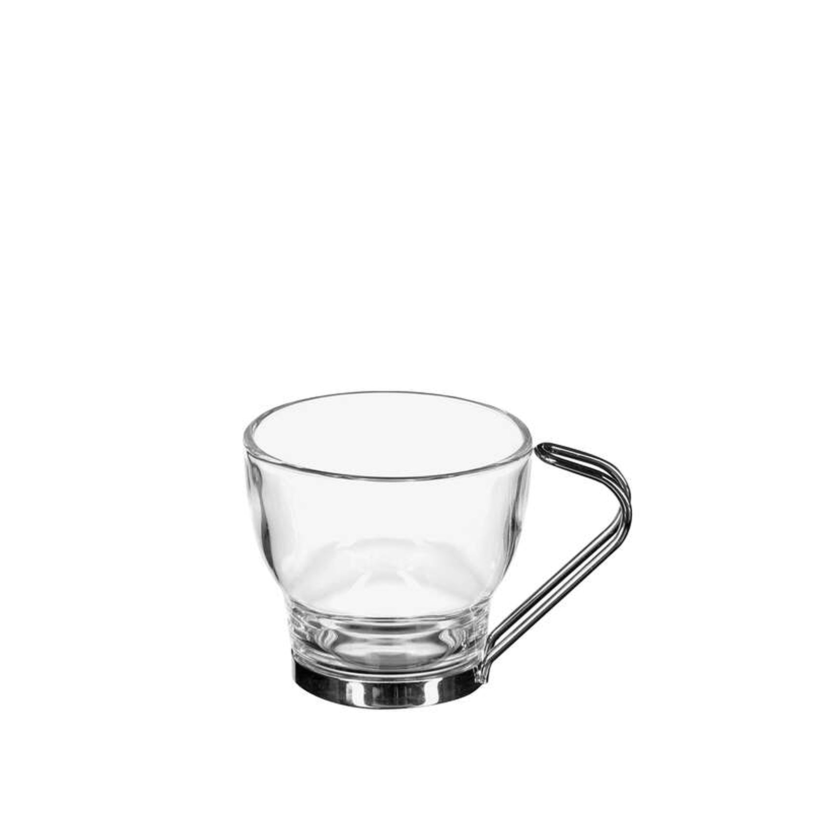 HKH Juego de 3 Tazas de Café Vidrio 11 cl