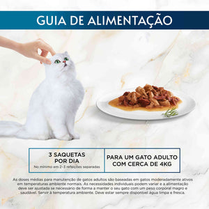 Purina Gourmet Perle Delícias do Oceano para Gato Adulto 4x85 g