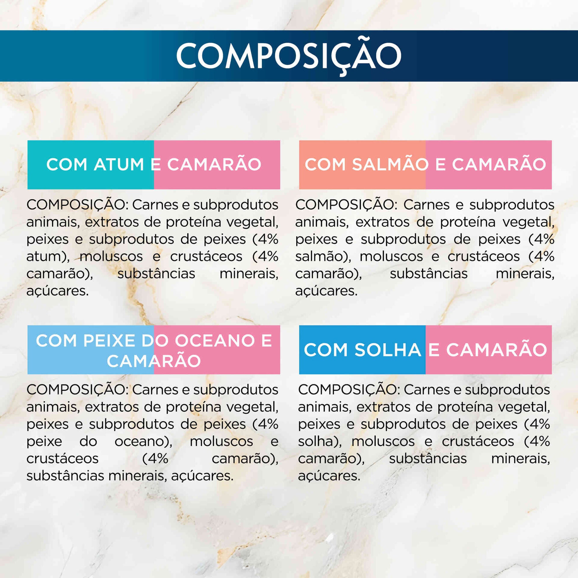 Purina Gourmet Perle Delícias do Oceano para Gato Adulto 4x85 g