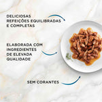 Comida Húmida para Gato Adulto Purina Gourmet Perle Saquetas 4x85 g
