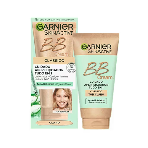 Garnier BB Cream Cuidado Aperfeiçoador Sublime Clássico Tom Claro 50 ml
