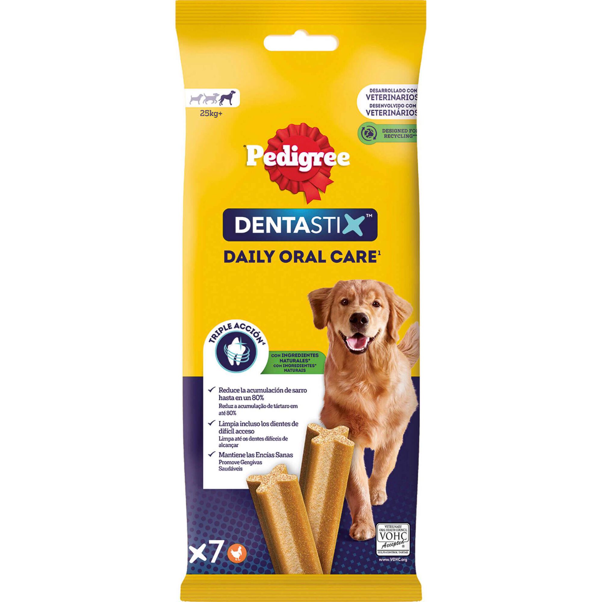 Snack para Cão Adulto de Porte Grande Pedigree Dentastix