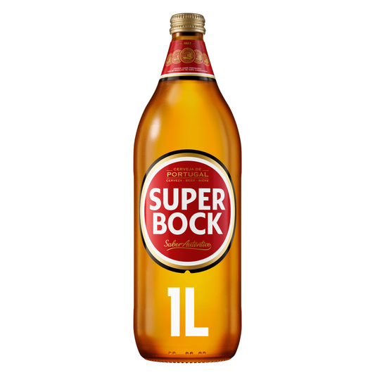 Super Bock Cerveja com Álcool 1 L