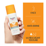 Eucerin Sun Gel-Crema Oil Control Toque Seco SPF50+ 50ml