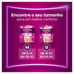 Ausonia Discreet Pants Tamanho Grande - 8 un