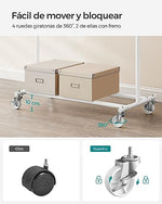HKH Charriot com Rodas Extensível com Capacidade até 100 kg
