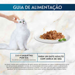 Purina Gourmet Perle Finos Pedaços em Gelatina Gato Adulto, Saquetas 4x85 g