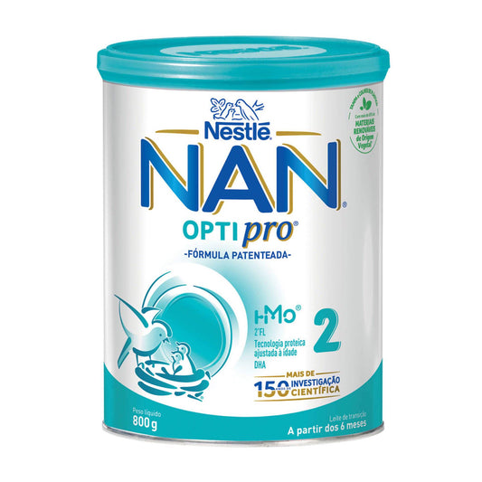 Nestlé Leite de Transição 2 +6 Meses NAN Optipro 800 g