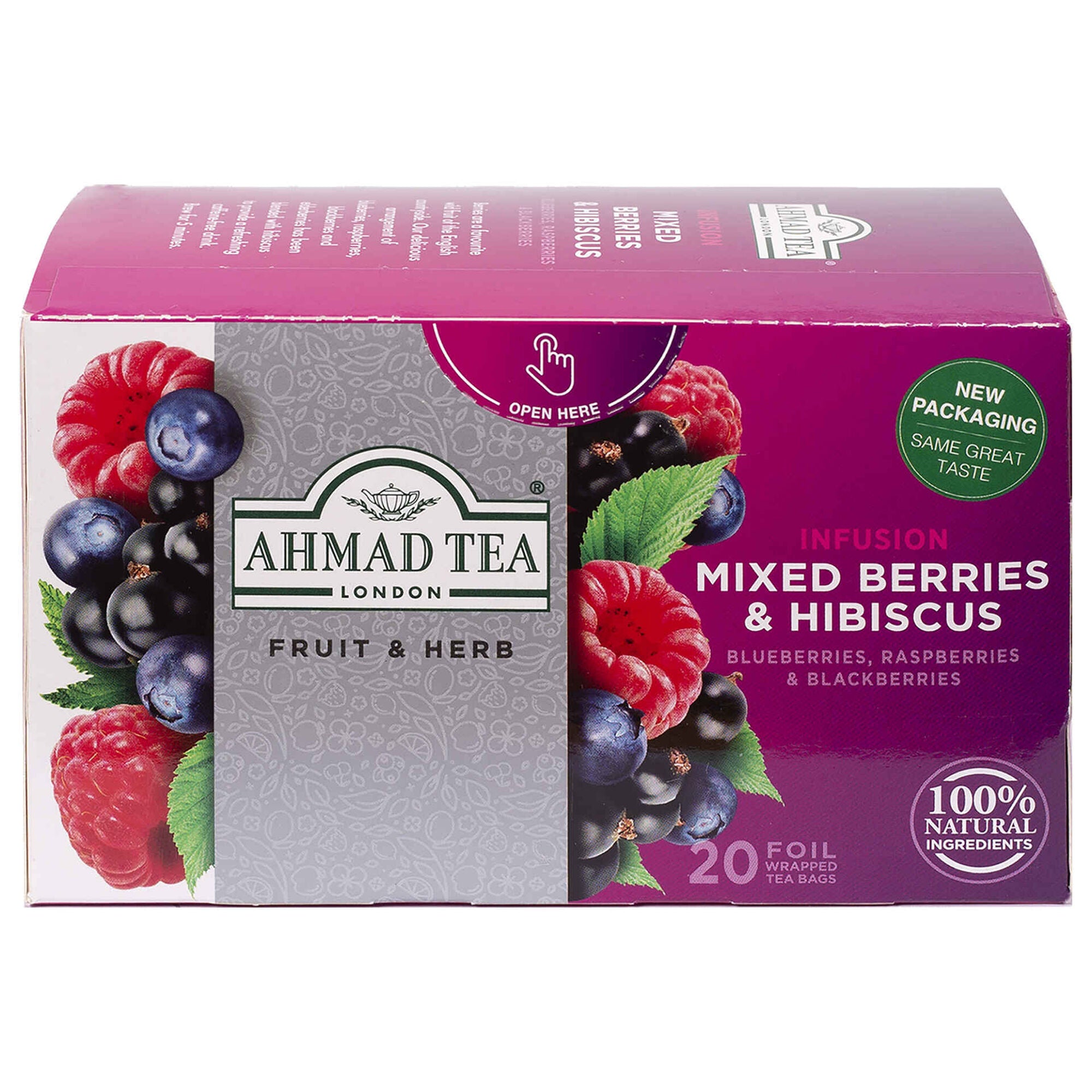 Ahmad Infusão Frutos Vermelhos Saquetas 20 un