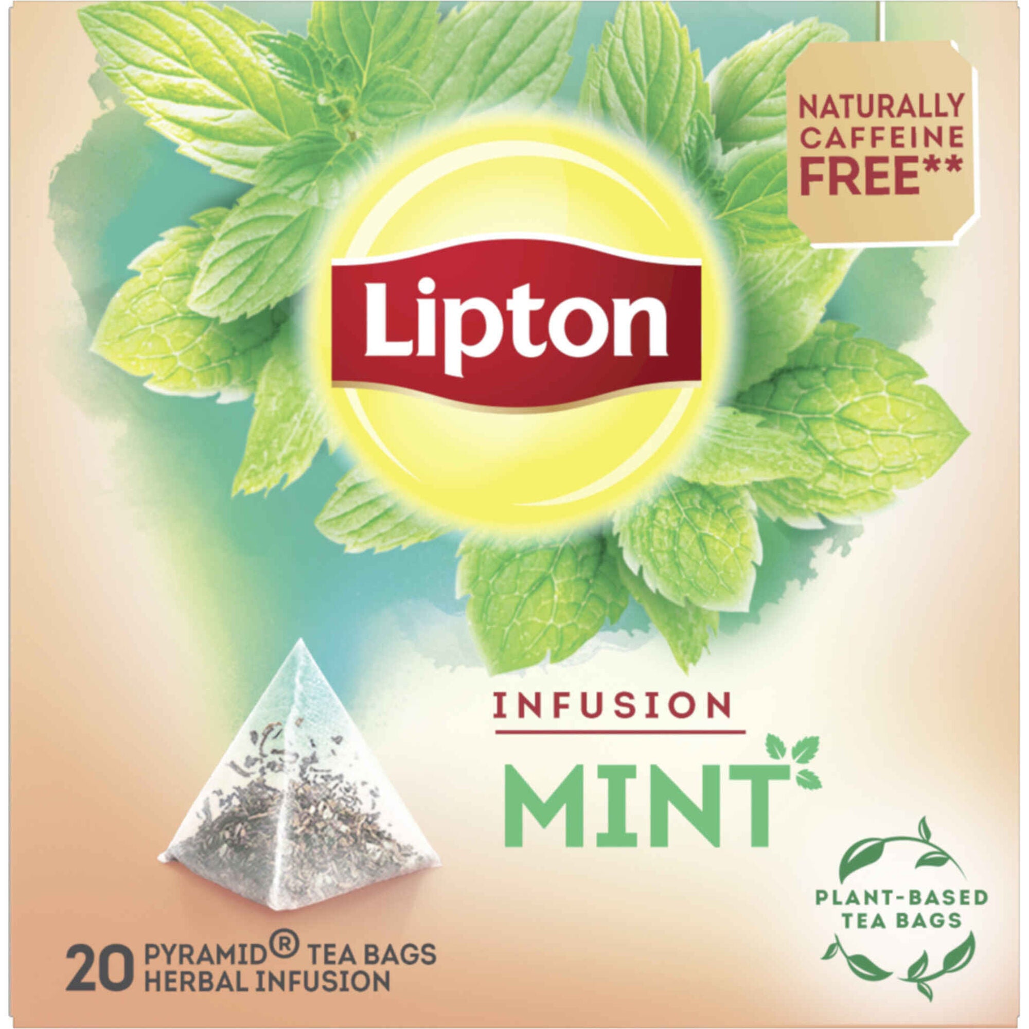 Infusão de Menta Lipton Pyramid 22 g 20 un