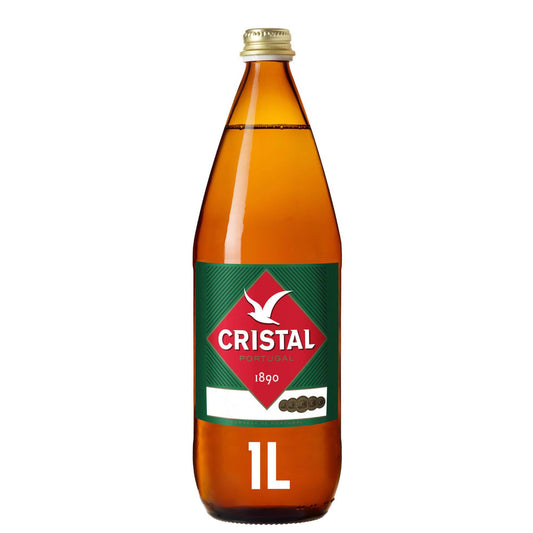 Cristal Cerveja Garrafa TP 1 L