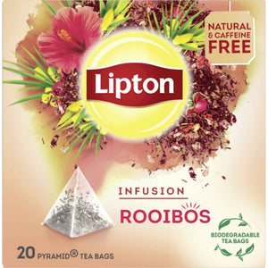 Infusão de Rooibos e Hibisco Lipton 40 g 20 un