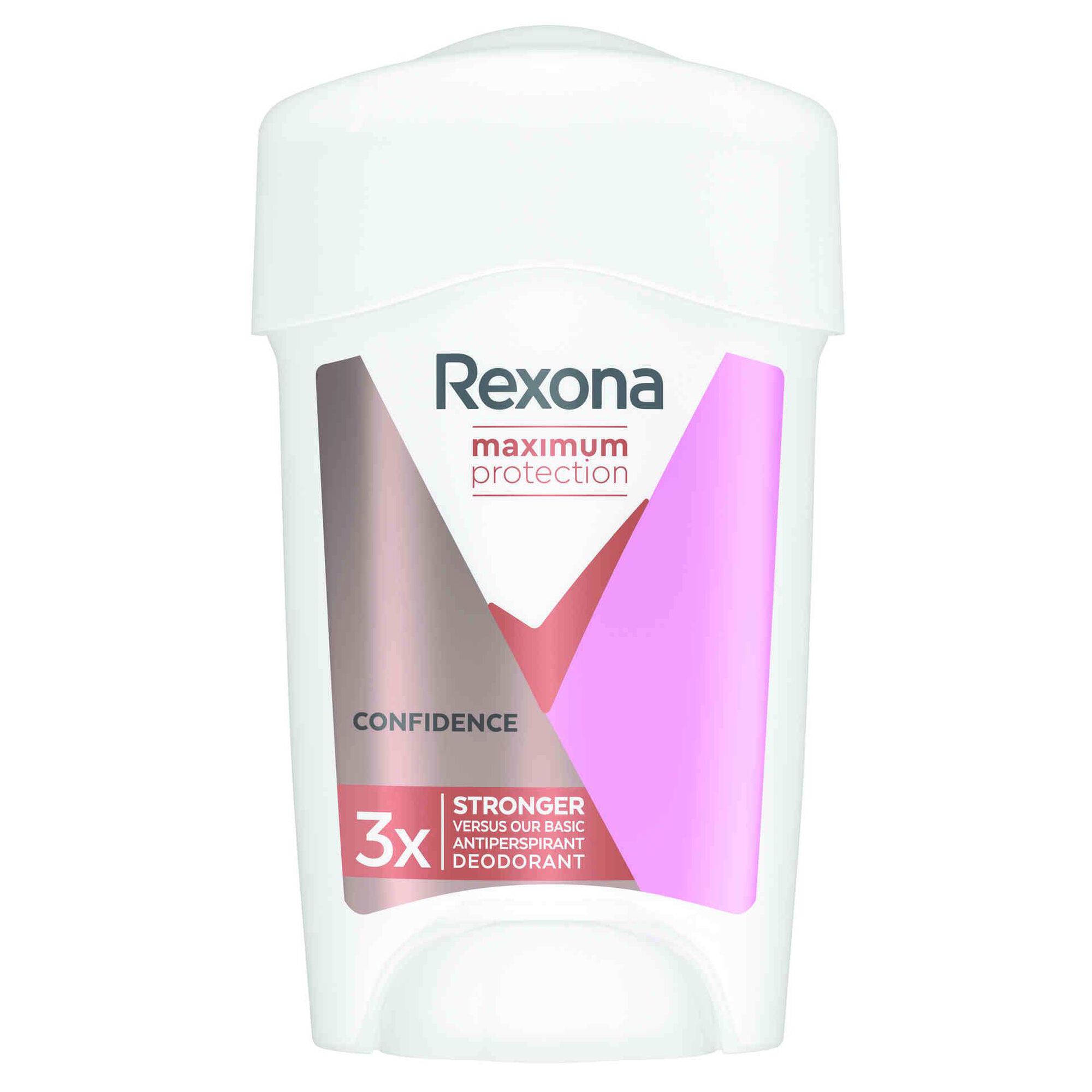 Desodorizante Creme Stick Rexona Maximum Protection Confidence 45 ml
