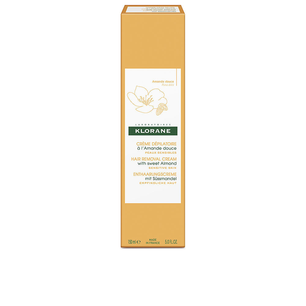 Klorane Amêndoa doce creme depilatório de  150 ml