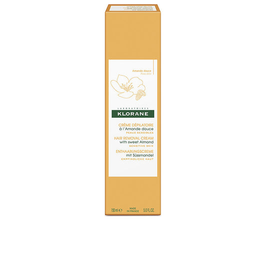 Klorane Amêndoa doce creme depilatório de  150 ml