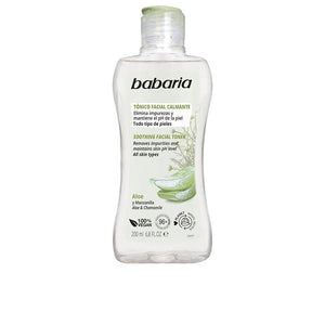 Babaria Tônico facial calmante aloe vera 300 ml