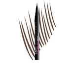 Nyx Professional Make Up Levante e pegue! lápis de sobrancelha #asbrown 1 ml