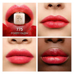 Guerlain Bálsamo labial reparador kisskiss bee glow #775-poppy brilho 3,2 gr