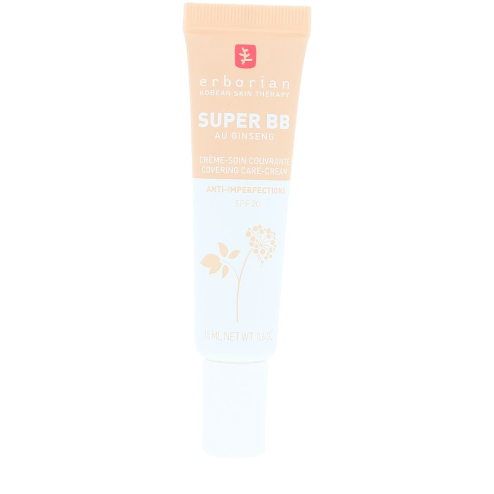 Erborian Super BB Au Ginseng Creme-Cuidado de Cobertura SPF20 Doré 15ml