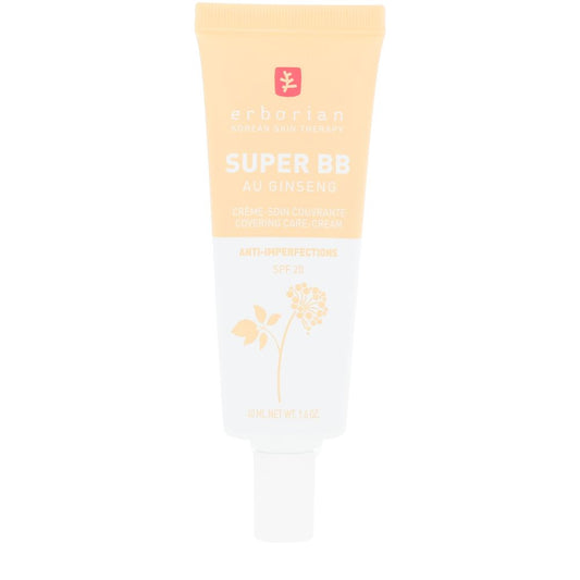 Erborian Super BB Au Ginseng Creme-Cuidado de Cobertura SPF20 Nude 40ml