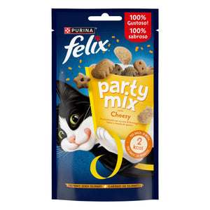 Purina Felix Party Mix Cheesy Mix para Gato Adulto 60 g