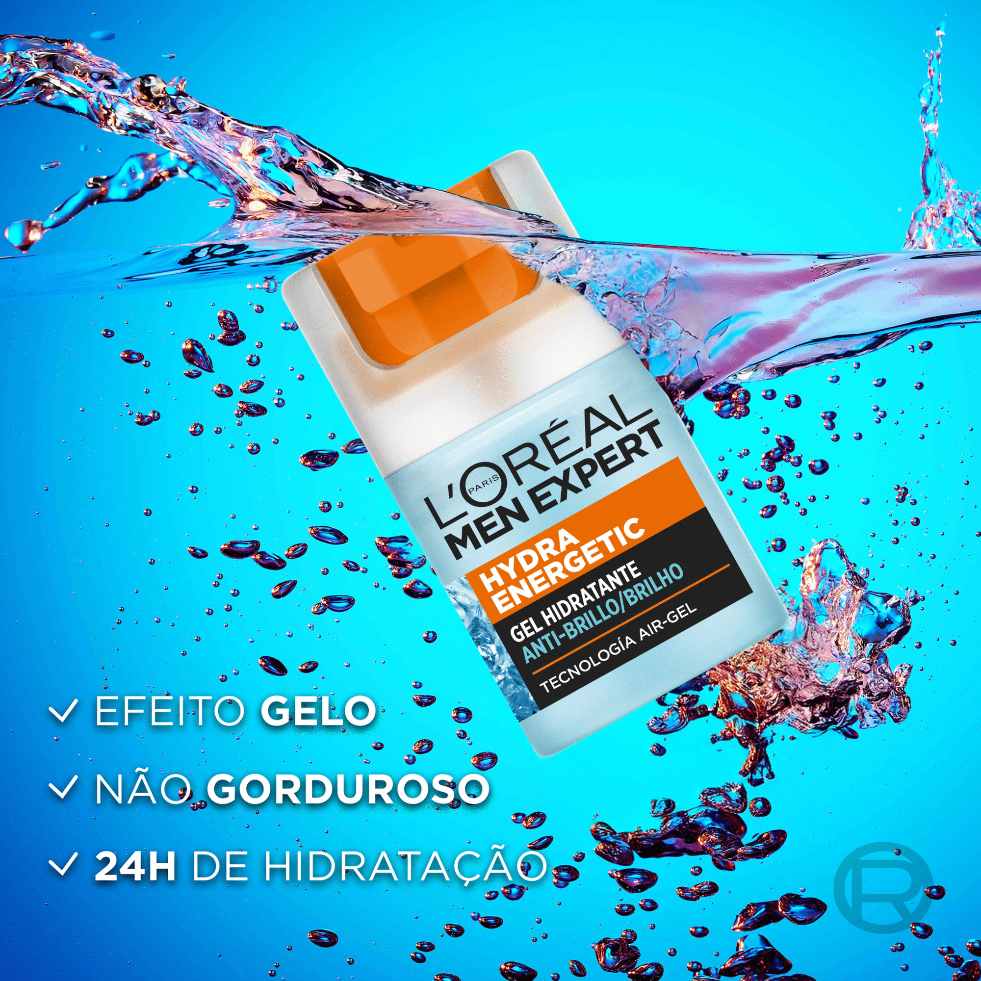 L'Oréal Paris Men Expert Hydra Energetic Gel de Rosto 50 ml