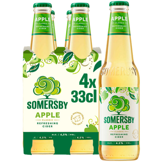 Somersby Sidra de Maçã 33 cl - Pack 4 x 33 cl