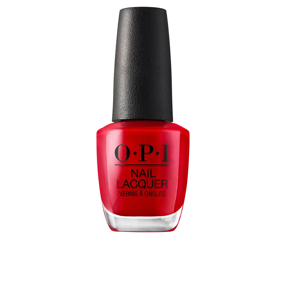 OPI Nail lacquer esmalte com duração de até 7 dias #big apple red 15 ml