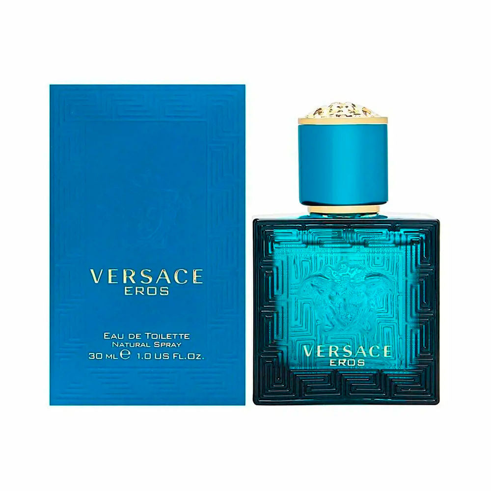 Versace Eros eau de vaporizador de banheiro 30 ml
