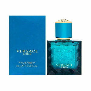 Versace Eros eau de vaporizador de banheiro 30 ml