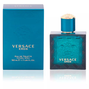Versace Eros eau de vaporizador de banheiro 50 ml