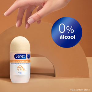 Sanex Dermo+ Sensitive Roll-On 72H 50 ml