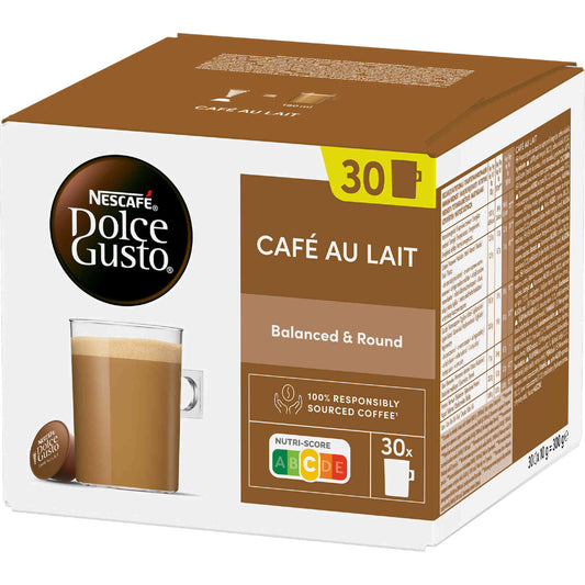 Nescafé Dolce Gusto Café Au Lait Intensidade 7 30 un
