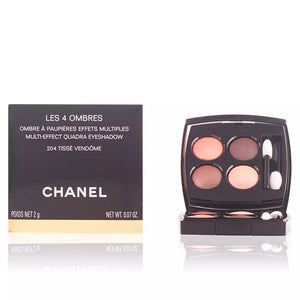 Chanel Les 4 Ombres Sombra de Olhos Quadra Multiefeito 204 Tissé Vendôme 2g