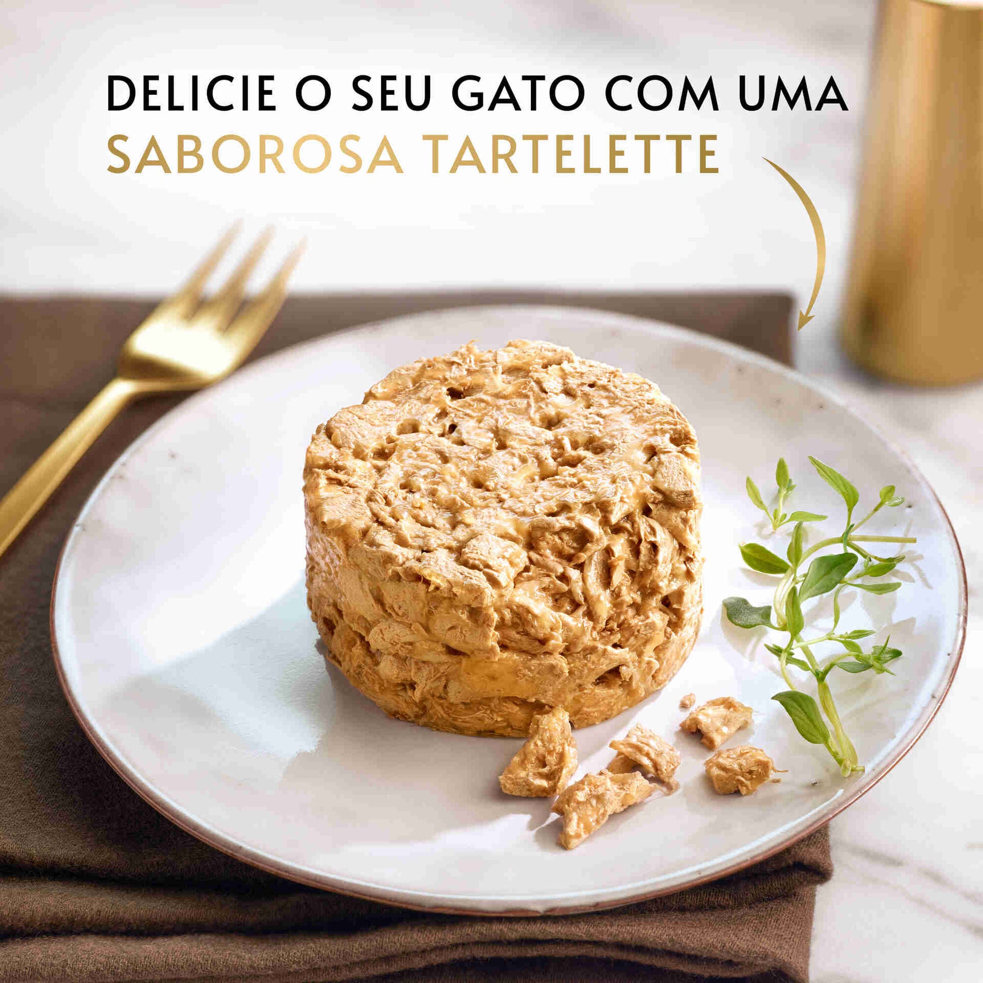 Purina Gourmet Gold Tartelette Frango e Cenouras Gato Adulto 85 g