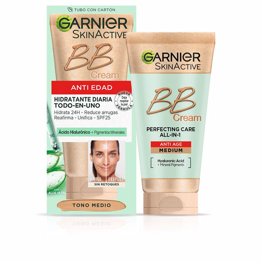 Garnier Naturais da pele bb creme antienvelhecimento #médio