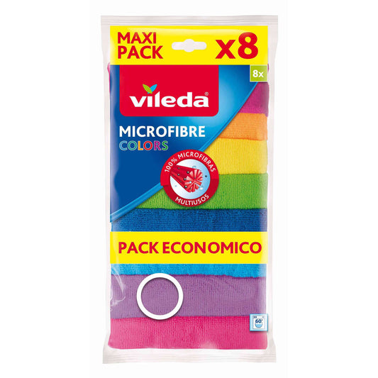 Vileda Pano Microfibra Colors 8 un