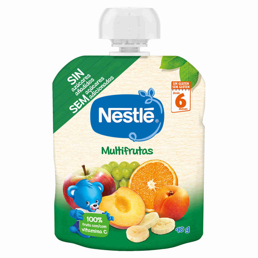 Nestlé Pacotinho Multifrutas (+4 meses) sem glúten 90 gr