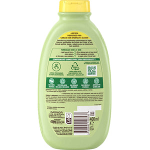 Garnier Ultra Suave Champô Argila e Limão 400 ml