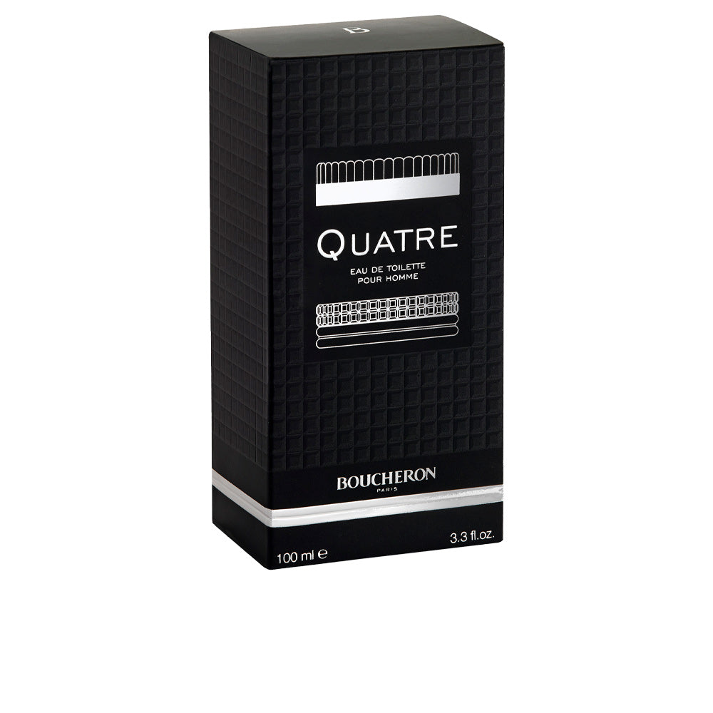 Boucheron Quatre pour homme eau de vaporizador de banheiro 100 ml