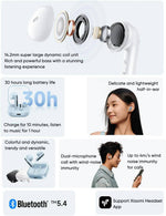 Xiaomi Auriculares Redmi Buds 6 Active Transparent Powder - BHR8395GL