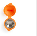 HKH Escalfador de Huevos de Silicona y Acero Inoxidable - Naranja