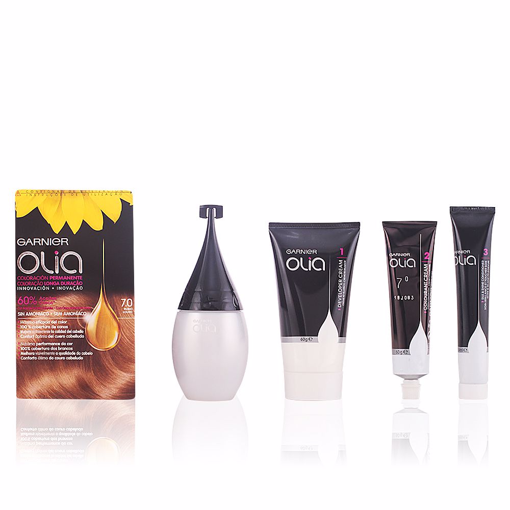 Garnier Ólia coloración pecado permanente amoniaco #7.0-rubio 1 u